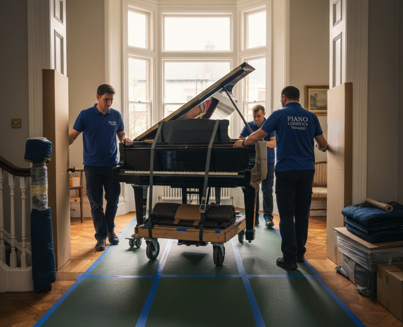 Protect Floors Piano Move