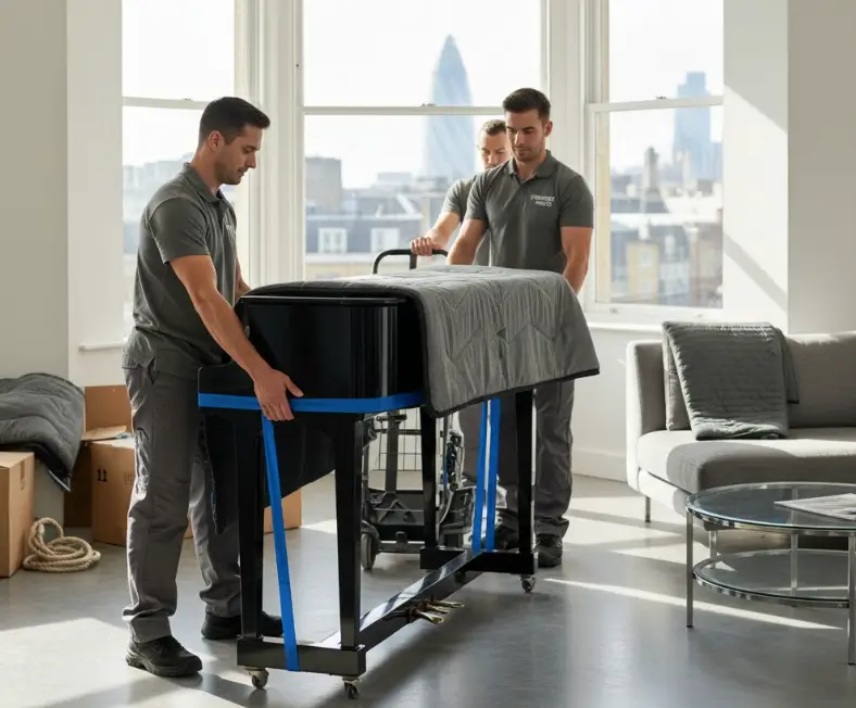 move a digital piano